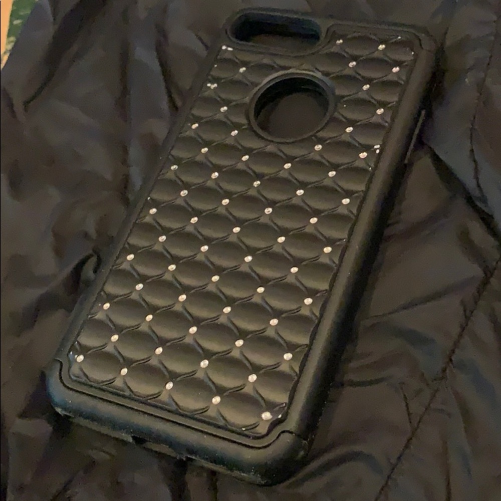 Diamond iPhone 7 Plus cover black